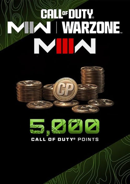 Call of Duty : Modern Warfare III - 5000 Points XBOX One/Série CD Key