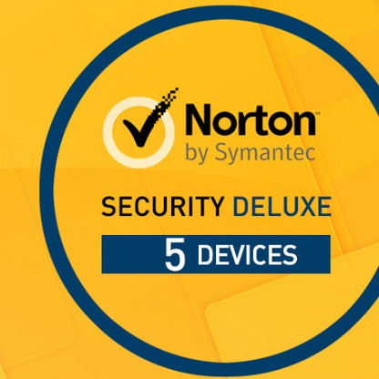 Clé Norton Security Deluxe (90 jours / 5 appareils)