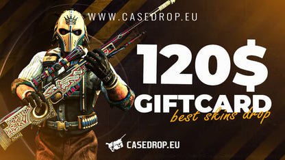 Carte cadeau Casedrop.eu 120 USD CD Key