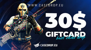 Carte cadeau Casedrop.eu 30 USD P-Card CD Key