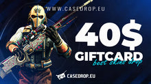 Carte cadeau Casedrop.eu 40 USD P-Card CD Key