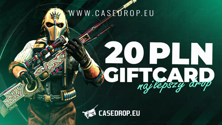 Carte cadeau Casedrop.eu 20 PLN P-Card CD Key