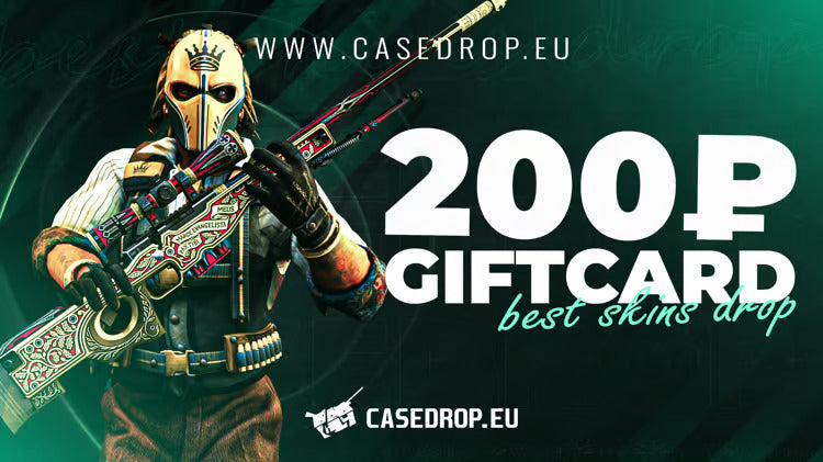 Carte cadeau Casedrop.eu 200 RUB P-Card CD Key