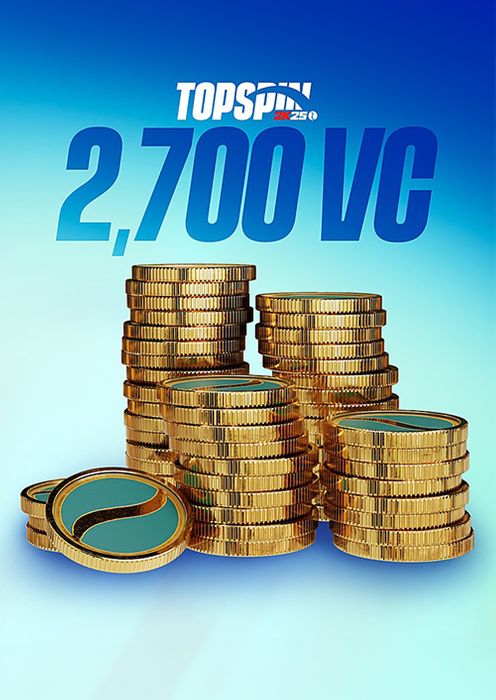 TopSpin 2K25 - 2 700 Monnaie Virtuelle XBOX One/Série CD Key