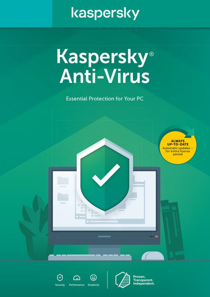 Kaspersky Anti Virus 2024 Key (1 an / 1 appareil)