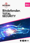 Clé d'évaluation de Bitdefender Total Security 2024 (3 mois / 5 appareils)