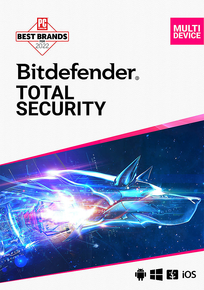 Bitdefender Total Security 2024 MIDDLE EAST Key (1 an / 1 appareil)