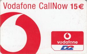 Vodafone D2 CallNow €15 Code DE
