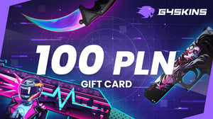 Carte cadeau G4Skins.com 100 PLN P-Card