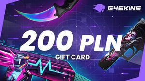 Carte cadeau G4Skins.com 200 PLN P-Card CD Key