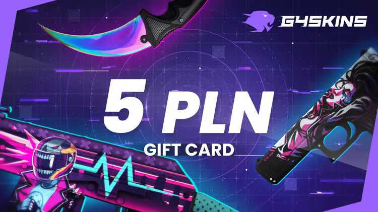 Carte cadeau G4Skins.com 5 PLN CD Key