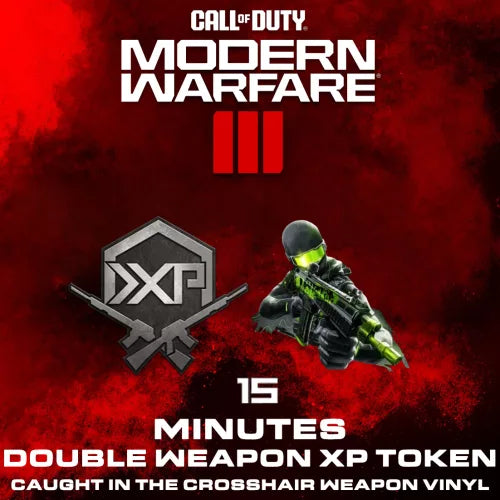 Call of Duty : Modern Warfare III - Pris dans le collimateur Vinyle d'arme + 15 Min Double XP PC/PS4/PS5/XBOX One/Série CD Key