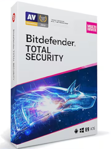 Clé d'évaluation Bitdefender Total Security 2022 (3 mois / 5 appareils)