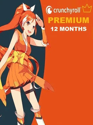 Crunchyroll Premium Mega Fan Plan 1 an d'abonnement