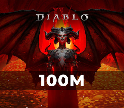 Diablo IV - Saison 2 - Hardcore - Livraison d'or - 100M