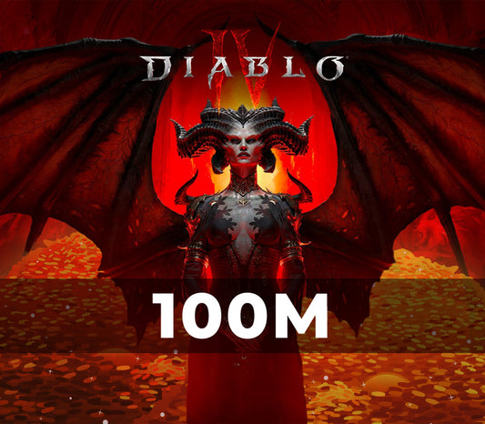 Diablo IV - Saison 2 - Hardcore - Livraison d'or - 100M