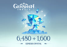 Impact Genshin - 6 480 + 1 600 cristaux Genesis Bon Reidos