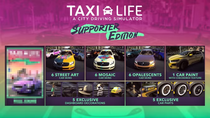 Taxi Life : A City Driving Simulator - Supporter Pack DLC Steam CD Key