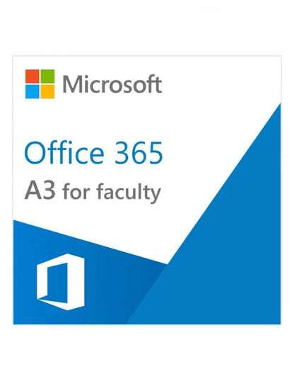 Microsoft Office 365 Education A3 Account - 1 an/100 Go