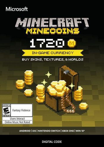 Minecraft Minecoins Pack : 1720 Coins CD Key