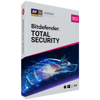 Bitdefender Total Security 2020 - 2019 Key - 5 appareils, 90 jours - RoyalKey