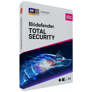 Bitdefender Total Security 2020 - 2019 Key - 5 appareils, 90 jours - RoyalKey
