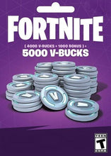 Fortnite 5000 V-Bucks Epic Games CD Key