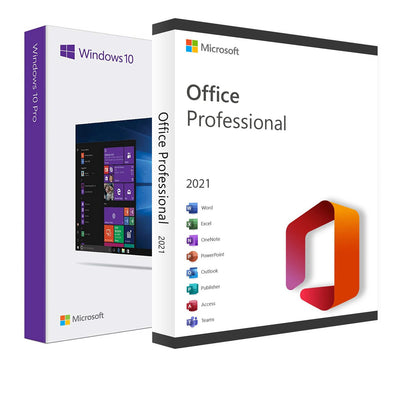 Windows 10/11 Pro + Office 2021 Pro Plus Retail Clé globale