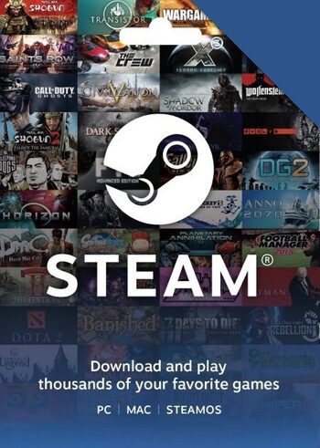 Carte cadeau Steam 50 USD US prépayée CD Key