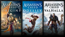 Assassin's Creed : Valhalla + Origins + Odyssey - Offre groupée ARG Xbox One/Série CD Key