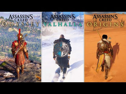 Assassin's Creed : Valhalla + Origins + Odyssey - Offre groupée ARG Xbox One/Série CD Key