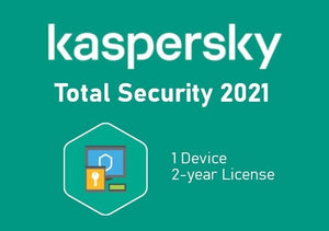 Kaspersky Total Security 2021 2 ans 1 licence de logiciel Dev CD Key